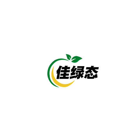 佳绿态logo设计