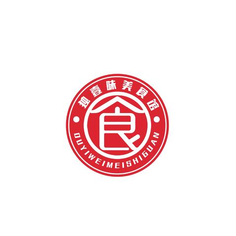 独壹味美食馆logo设计