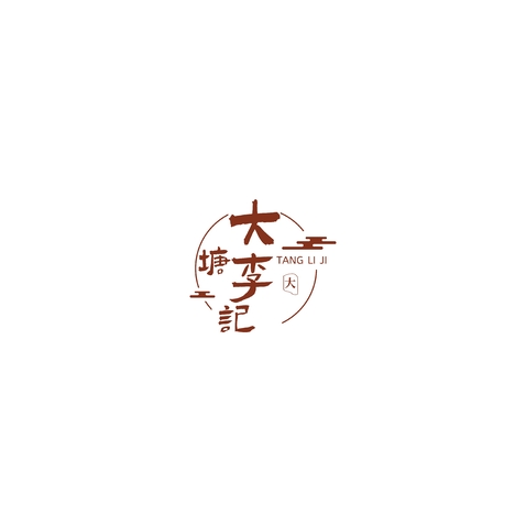 大塘李记logo设计