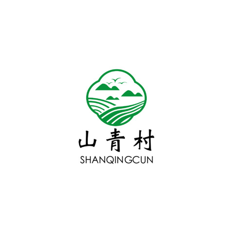 山青村logo设计