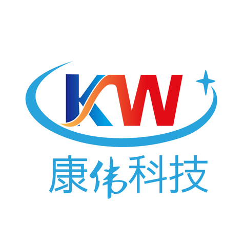 康伟科技logo设计