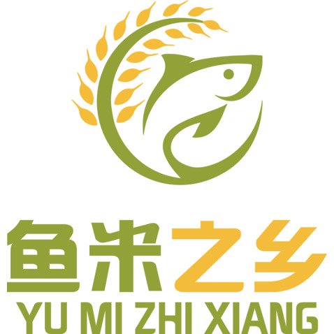 鱼米之乡logo设计