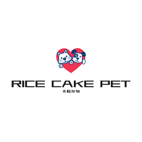 Rice cake petlogo设计