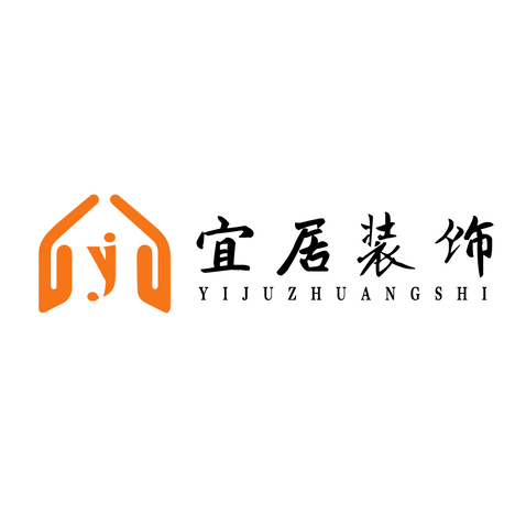 宜居装饰logo设计