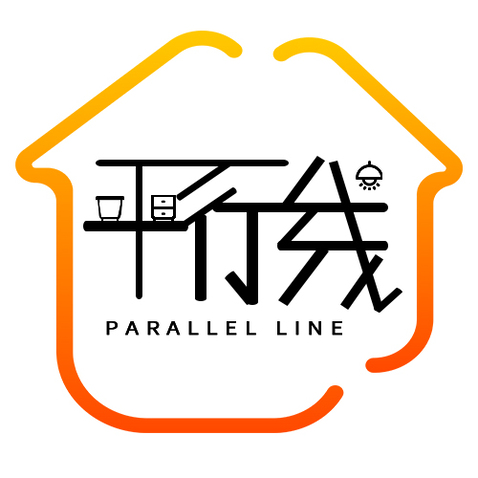 平行线logo设计