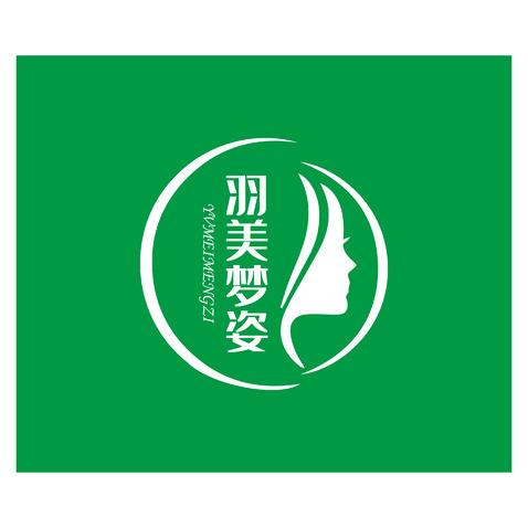 羽美梦姿logo设计