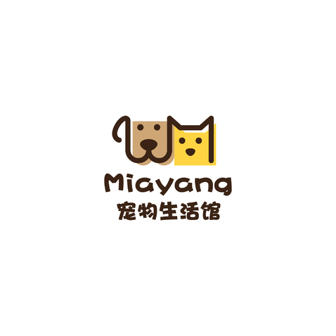 Miayang 宠物生活馆logo设计