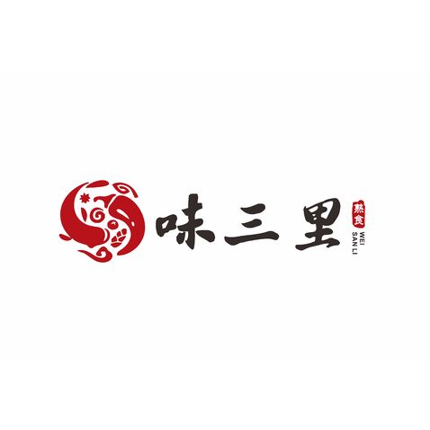 味三里logo设计