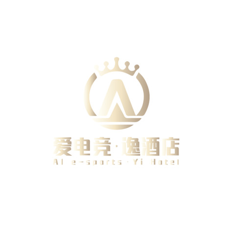 爱电竞•逸酒店logo设计