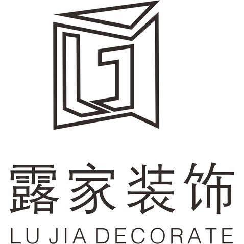 露家装饰logo设计