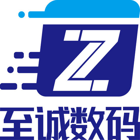 至诚数码logo设计