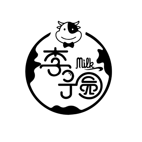 李子圆logo设计