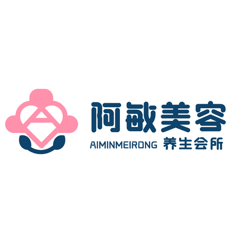 阿敏美容logo设计