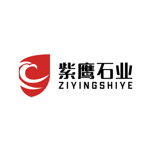 紫鹰石业logo设计