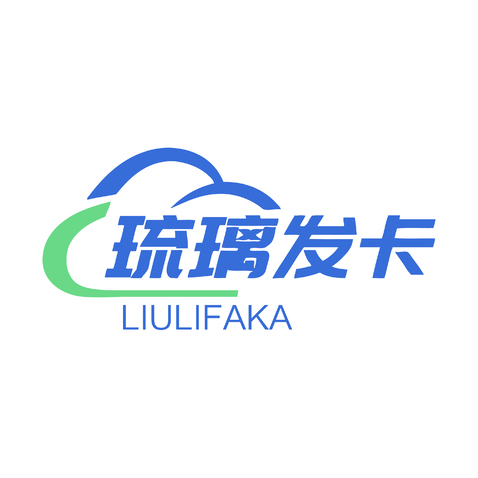 琉璃发卡logo设计