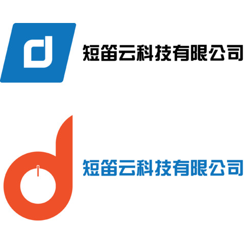 短笛云科技有限公司logo设计