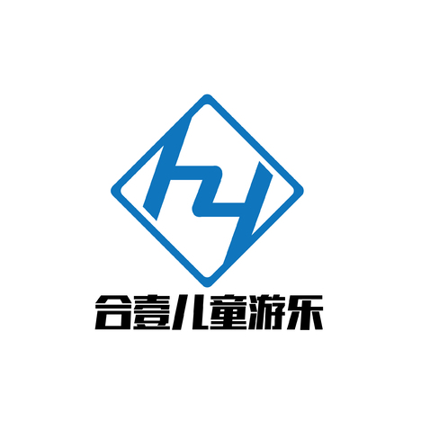 合一儿童游乐 logo设计