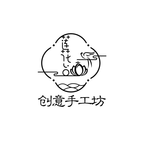 莲花台logo设计