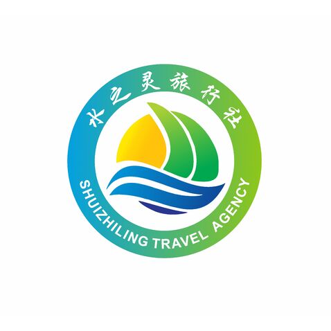 水之灵旅行社logo设计