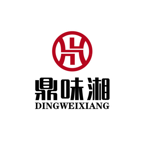 鼎味湘logo设计