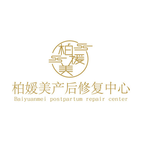 柏媛美产后修复logo设计