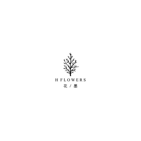 H Flowers花墨logo设计