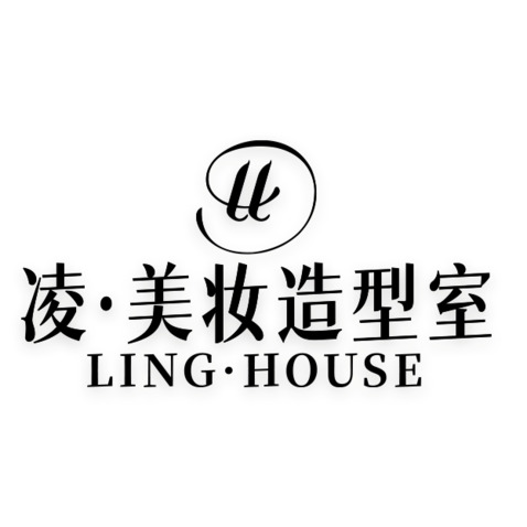 凌美妆造型室logo设计