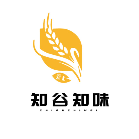 知谷知味logo设计