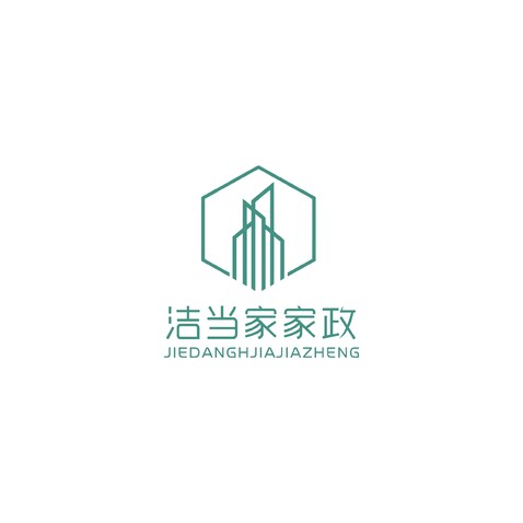 洁当家家政logo设计