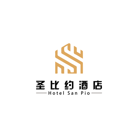 圣比约酒店logo设计