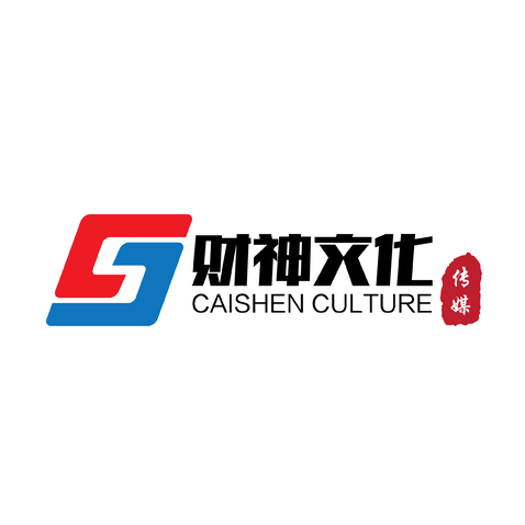 财神文化传媒logo设计