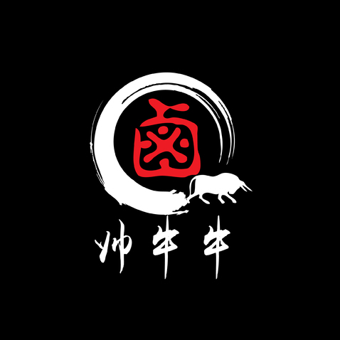 帅牛牛logo设计