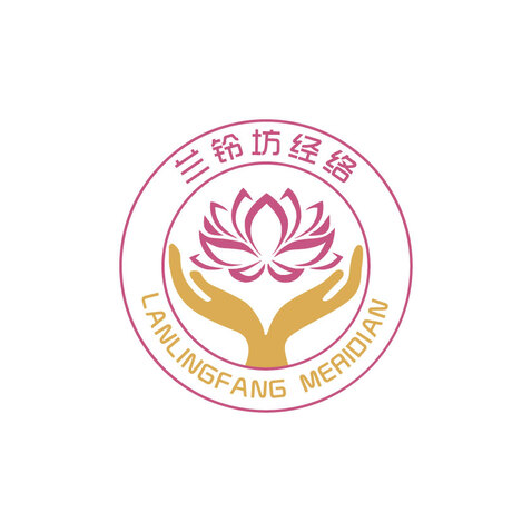 兰铃坊经络logo设计