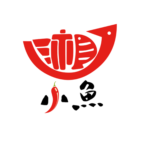 小鱼logo设计