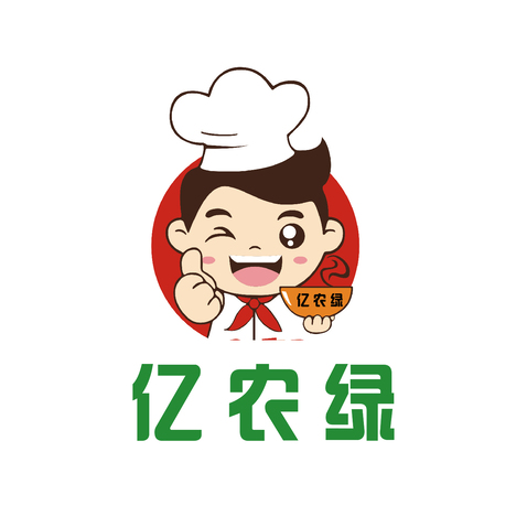 亿农绿logo设计