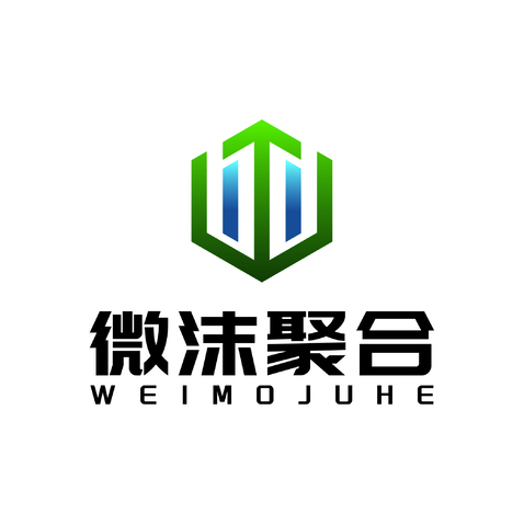 微沫聚合logo设计