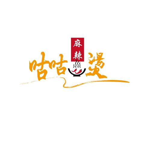 咕咕麻辣烫logo设计