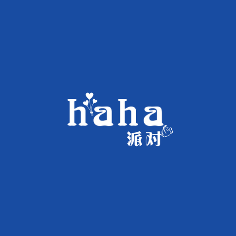 haha派对logo设计