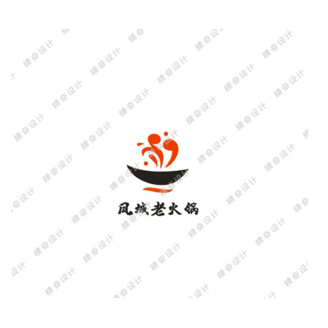 凤城老火锅logo设计