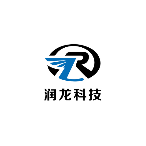 润龙科技logo设计