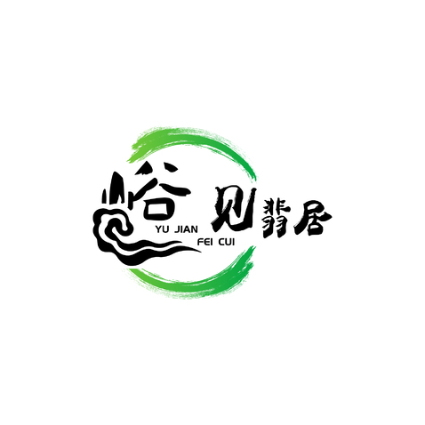 峪见翡居logo设计