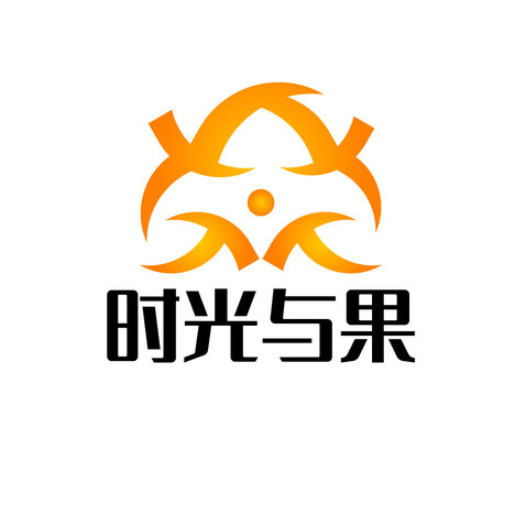 时光与果logo设计