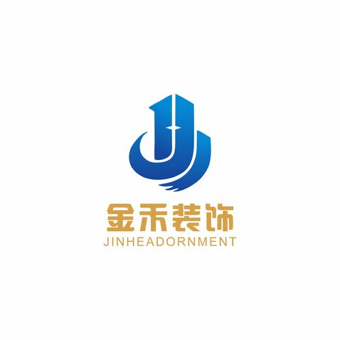 金禾装饰工程有限公司2logo设计