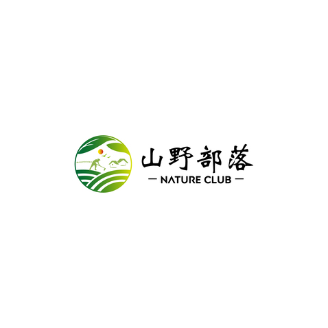 山野部落logo设计