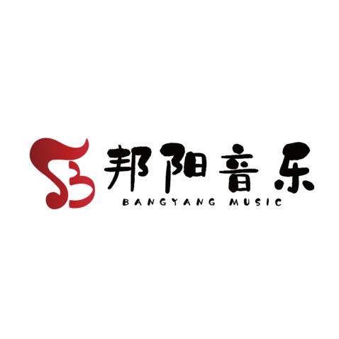 邦阳音乐logo设计