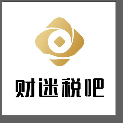 财税迷吧logo设计