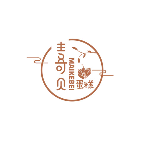 麦贝logo设计