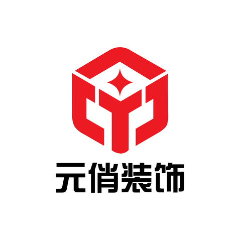 元俏装饰logo设计