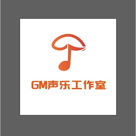 GM声乐工作室logo设计