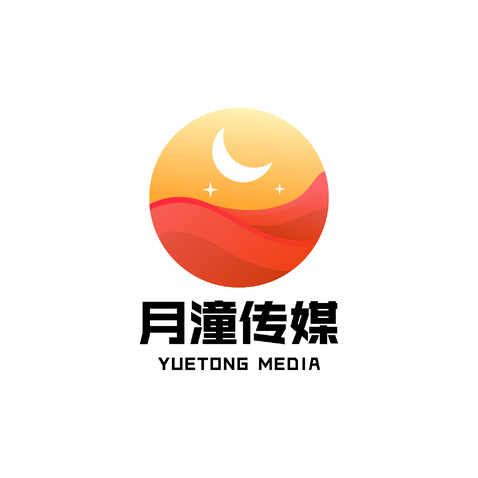 月潼传媒logo设计